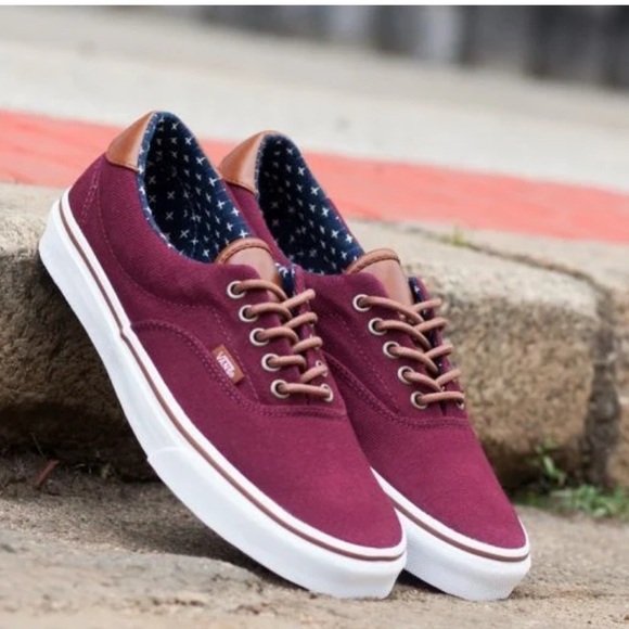 Men s shoes Vans Era 59 T&L Windsor Wine 
Size-12 - Picture 1 of 8